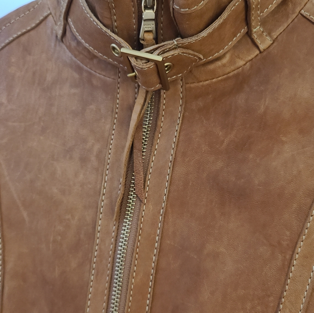 Andrew Marc Leather Jacket - Picture 8 of 14